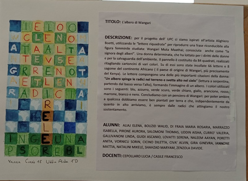 Settimana interculturale 19-23 febbraio 2024 Elaborati e artefatti scuola secondaria